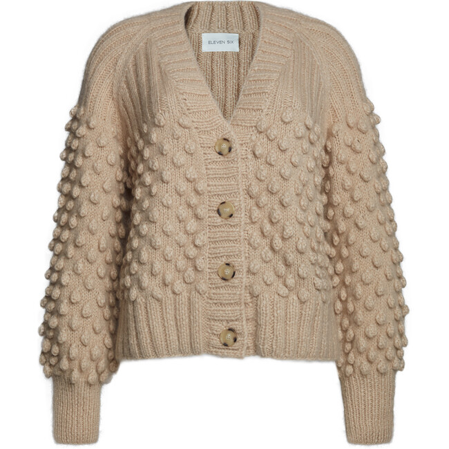 Sage Cardi, Pale Camel