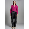 Sara Cardi, Fuchsia - Cardigans - 4