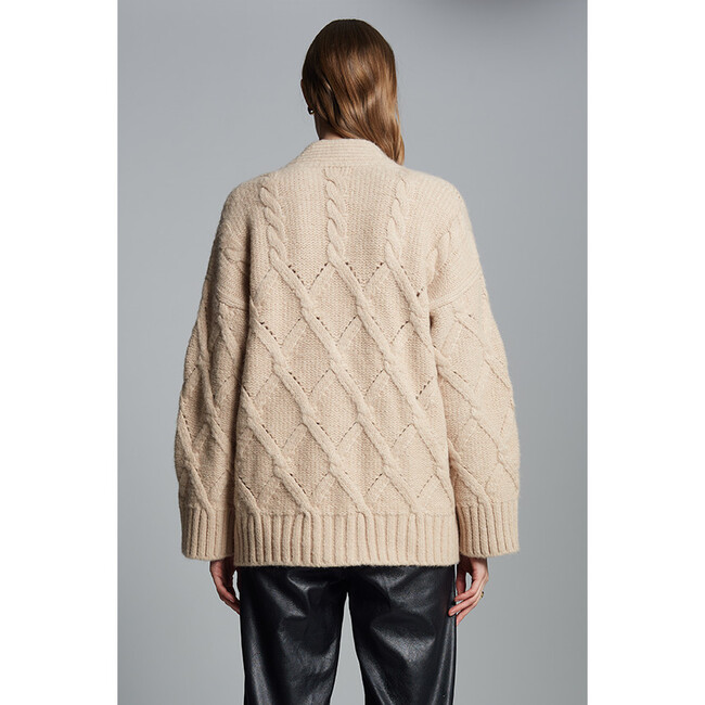 Kayln Cardi, Pale Camel - Cardigans - 3