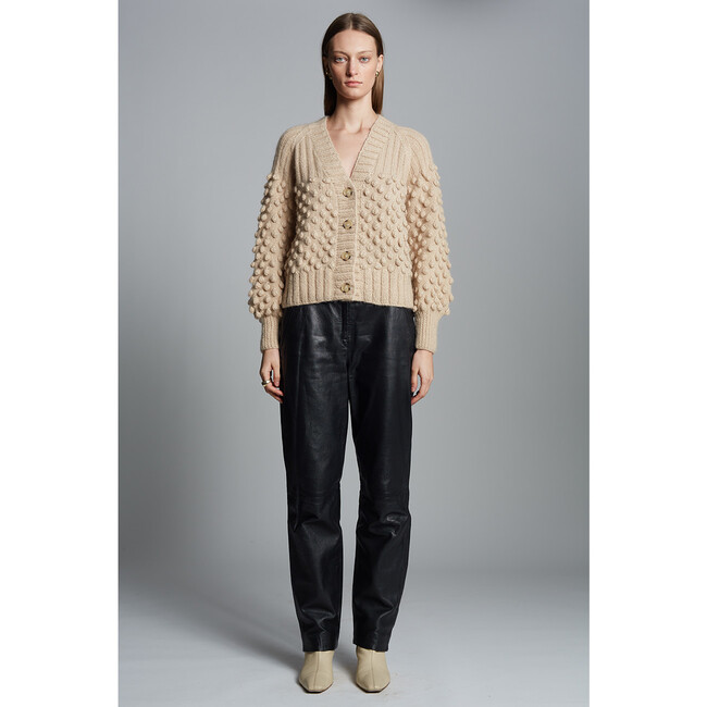 Sage Cardi, Pale Camel - Cardigans - 4