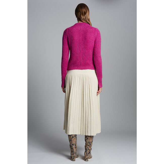Ava Sweater, Fuchsia - Sweaters - 7