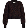 Rumi Cardi, Black/Espresso Combo - Cardigans - 1 - thumbnail
