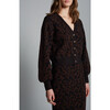 Rumi Cardi, Black/Espresso Combo - Cardigans - 4