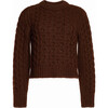 Amara Sweater, Espresso - Sweaters - 1 - thumbnail
