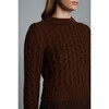 Amara Sweater, Espresso - Sweaters - 5