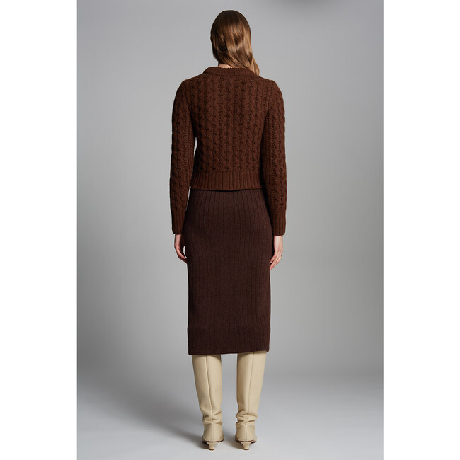 Amara Sweater, Espresso - Sweaters - 7