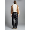 Alexis Sweater, Ivory/Camel Combo - Sweaters - 5