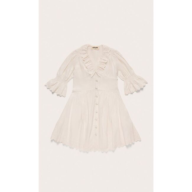 Kids Willow Dress, Off White