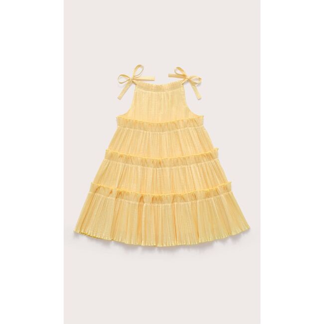 Kids Leilah Dress, Daffodil