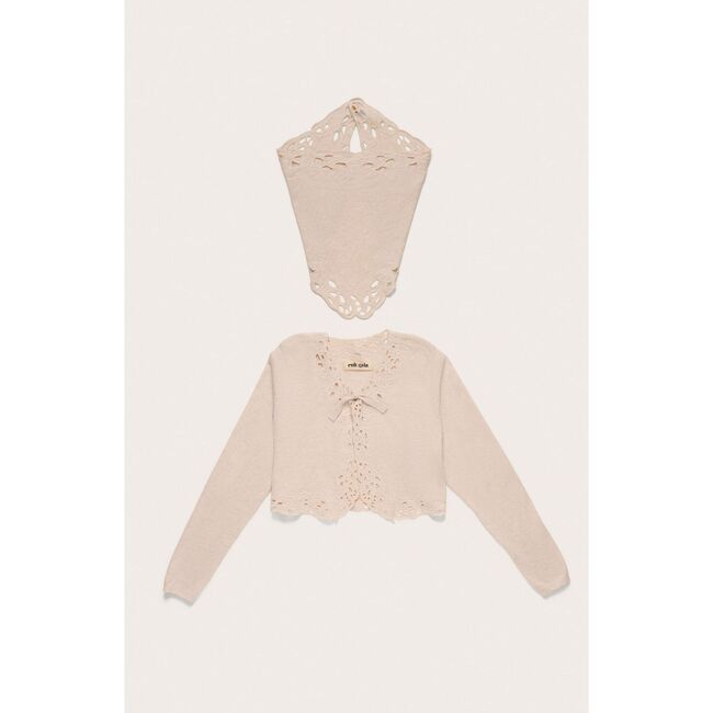 Kids Nat Cardigan, Cloud - Cardigans - 4
