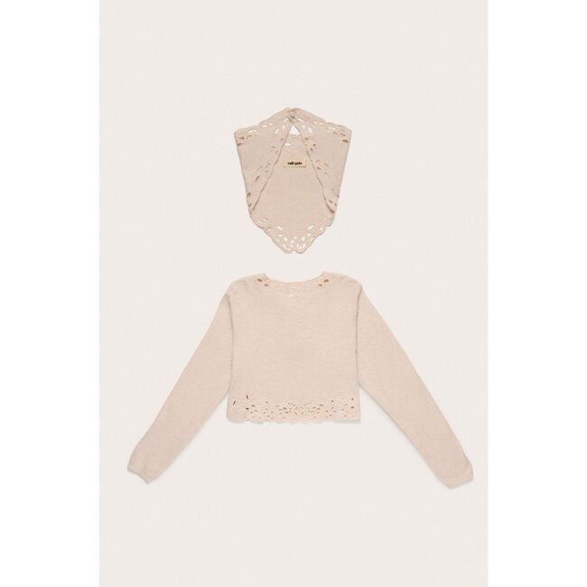 Kids Nat Cardigan, Cloud - Cardigans - 7