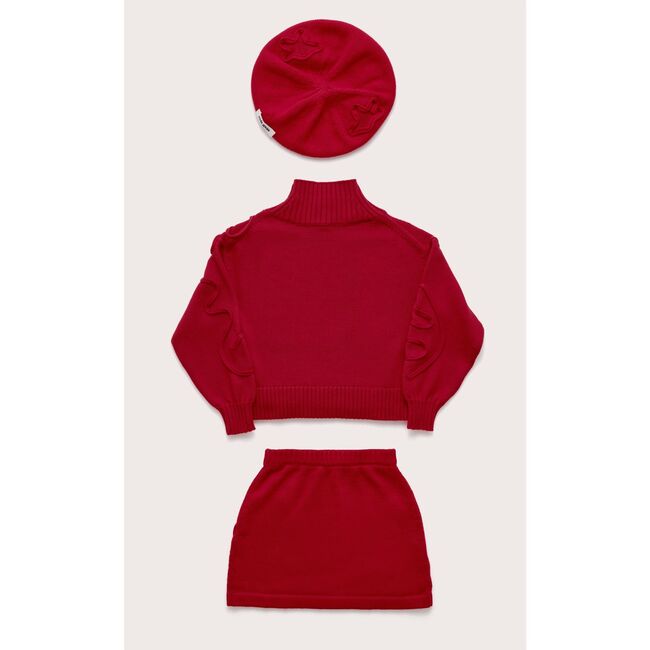 Kids Deva Set, Merlot - Mixed Apparel Set - 3