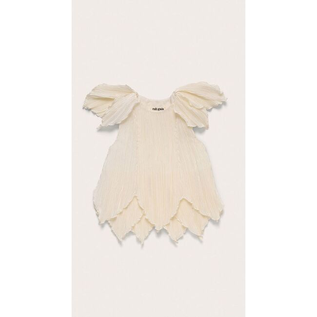 Baby Petal Dress & Bloomer, Off White - Dresses - 3