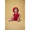 Baby Deva Jumpsuit, Merlot - Rompers - 5
