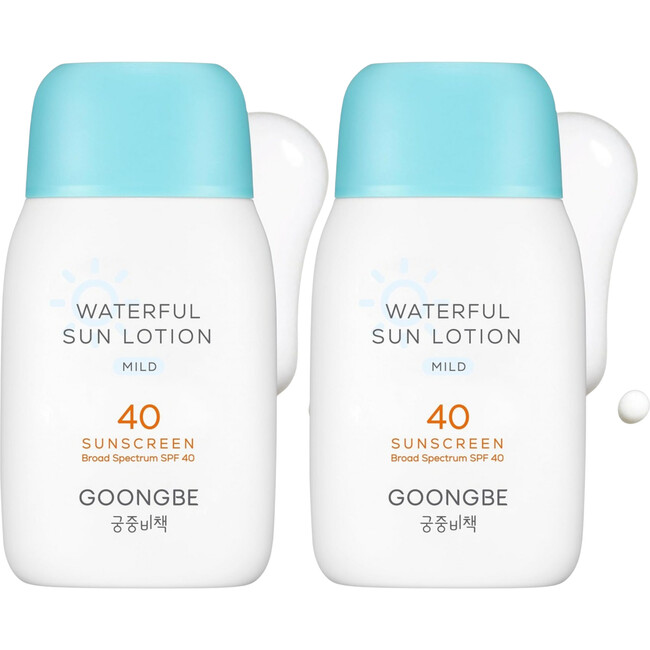 Waterful Sun Lotion Mild SPF 40 80g Set of 2