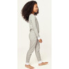 Snug Fit Pajama Set, Sage Stripe - Pajamas - 4
