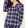 Women's Pajama Set, Oxford Tartan - Pajamas - 3