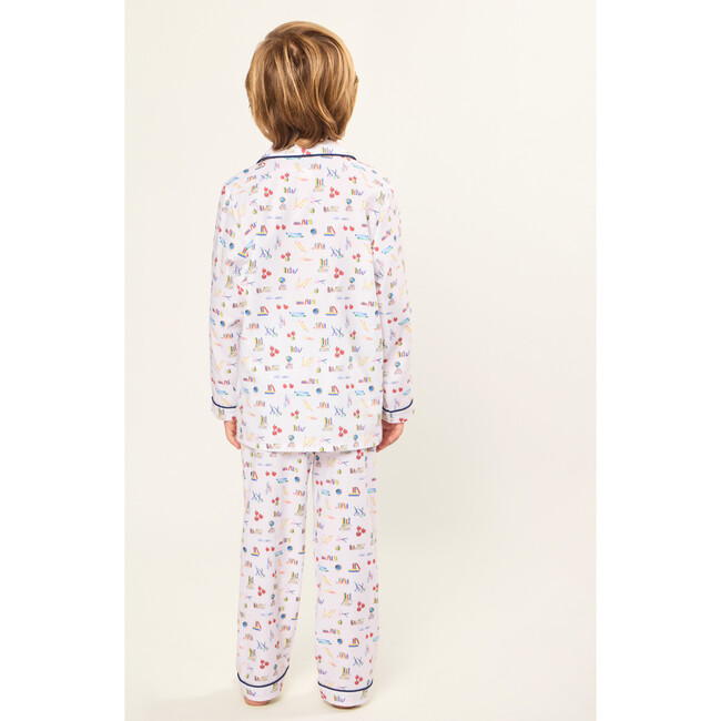 Twill Pajama Long Sleeve Set, Literary Lessons - Pajamas - 5