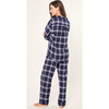 Women's Pajama Set, Oxford Tartan - Pajamas - 5