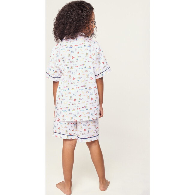 Twill Pajama Short Set, Literary Lessons - Pajamas - 5