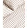 Sheet Set, Camel Gingham - Sheets - 2