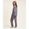 Women's Pima Cotton Pajama Set, Fleurs de Saison - Pajamas - 5