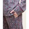 Women's Pima Cotton Pajama Set, Fleurs de Saison - Pajamas - 6