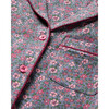 Women's Pima Cotton Pajama Set, Fleurs de Saison - Pajamas - 7