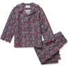Colette Pajama Set, Fleurs de Saison - Pajamas - 1 - thumbnail