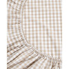 Crib Sheet, Camel Gingham - Crib Sheets - 2