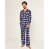 Men's Pajama Set, Oxford Tartan - Pajamas - 2