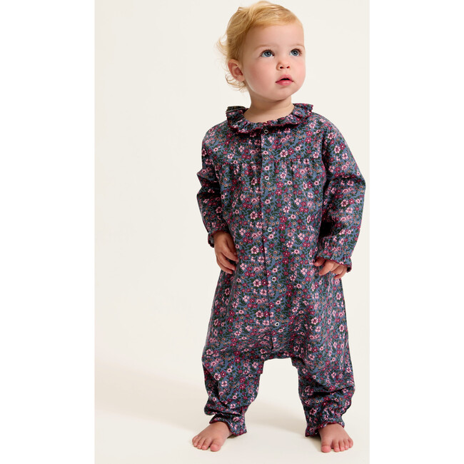 Madeline Romper, Fleurs de Saison - Rompers - 2