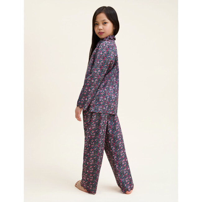 Colette Pajama Set, Fleurs de Saison - Pajamas - 5