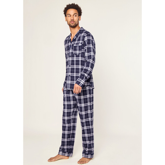 Men's Pajama Set, Oxford Tartan - Pajamas - 4