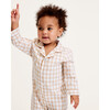 Classic Romper, Camel Gingham - Rompers - 3