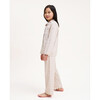 Colette Pajama Set, Camel Gingham - Pajamas - 4