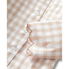 Colette Pajama Set, Camel Gingham - Pajamas - 7