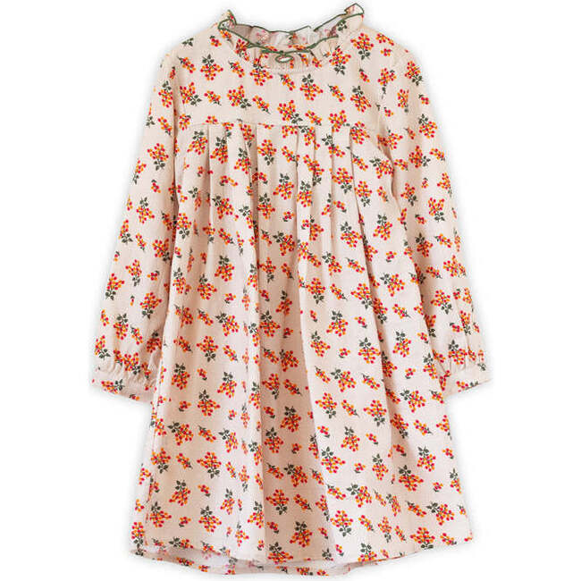 Girls Myrtle Pleated Dress | Autumn Floral