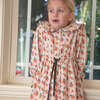 Girls Adelaide Velvet Tie Dress | Autumn Floral - Dresses - 2