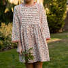 Toddler Lulu Dress with Lace Trim | Pink Heather - Dresses - 4