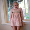Toddler Priya Dress with Lace Trim | Vintage Pink Rose - Dresses - 2