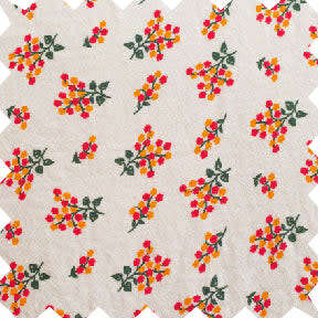 Girls Adelaide Velvet Tie Dress | Autumn Floral - Dresses - 5