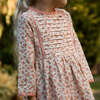 Toddler Lulu Dress with Lace Trim | Pink Heather - Dresses - 6