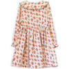 Girls Adelaide Velvet Tie Dress | Autumn Floral - Dresses - 7