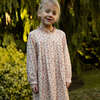 Girls Myrtle Pleated Dress | Pink Heather - Dresses - 6