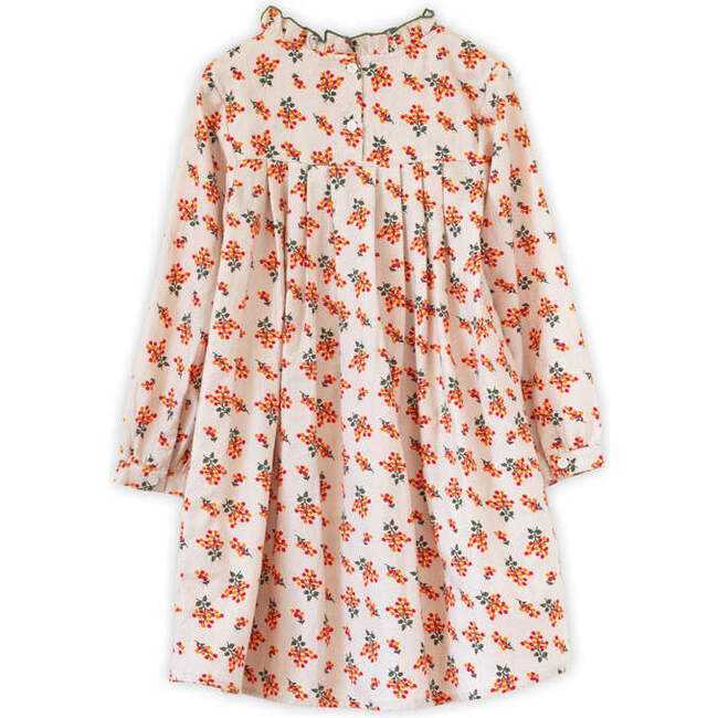 Girls Myrtle Pleated Dress | Autumn Floral - Dresses - 7