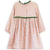 Toddler Priya Dress with Lace Trim | Vintage Pink Rose - Dresses - 5