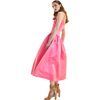 The Genevive Silk Dress, Pink - Dresses - 2