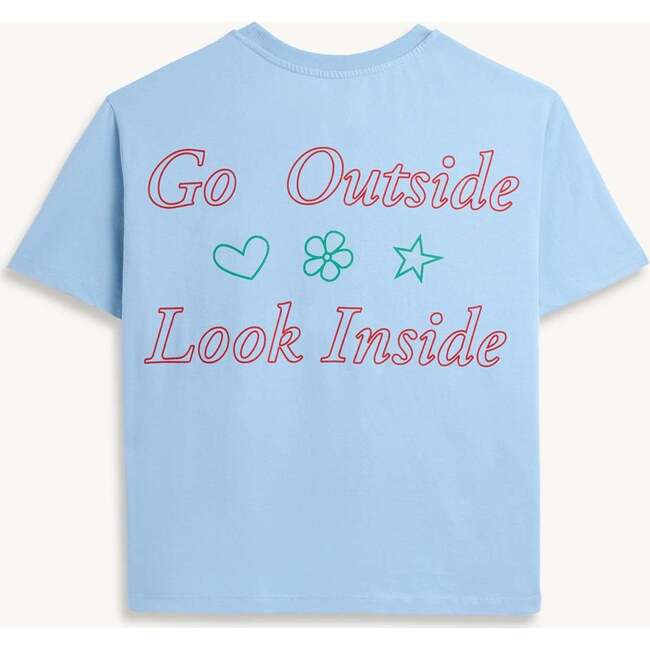 Adult T-Shirt, Go Outside Look Inside - T-Shirts - 3