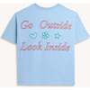 Adult T-Shirt, Go Outside Look Inside - T-Shirts - 3